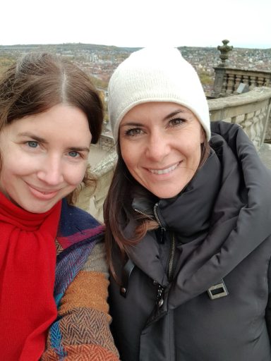 With Judith Spießer in Würzburg